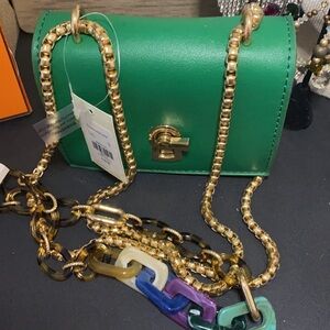 Green cute crossbody bag